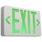 Nuvo Exit Sign, Thermoplastic, 11.81 in W, 7.25 in H 67/100 - alternate 1